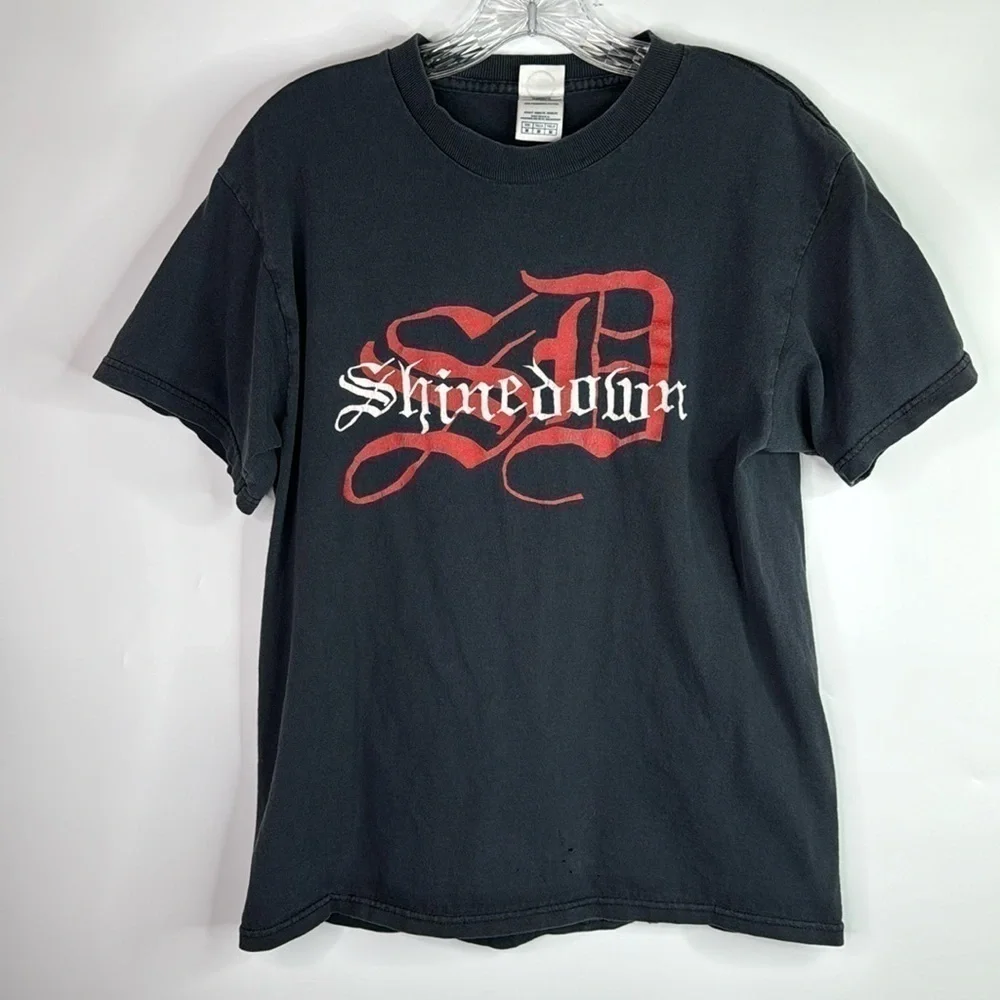 Shinedown Equinox Concert Tour 2006 Black Tshirt Size Medium